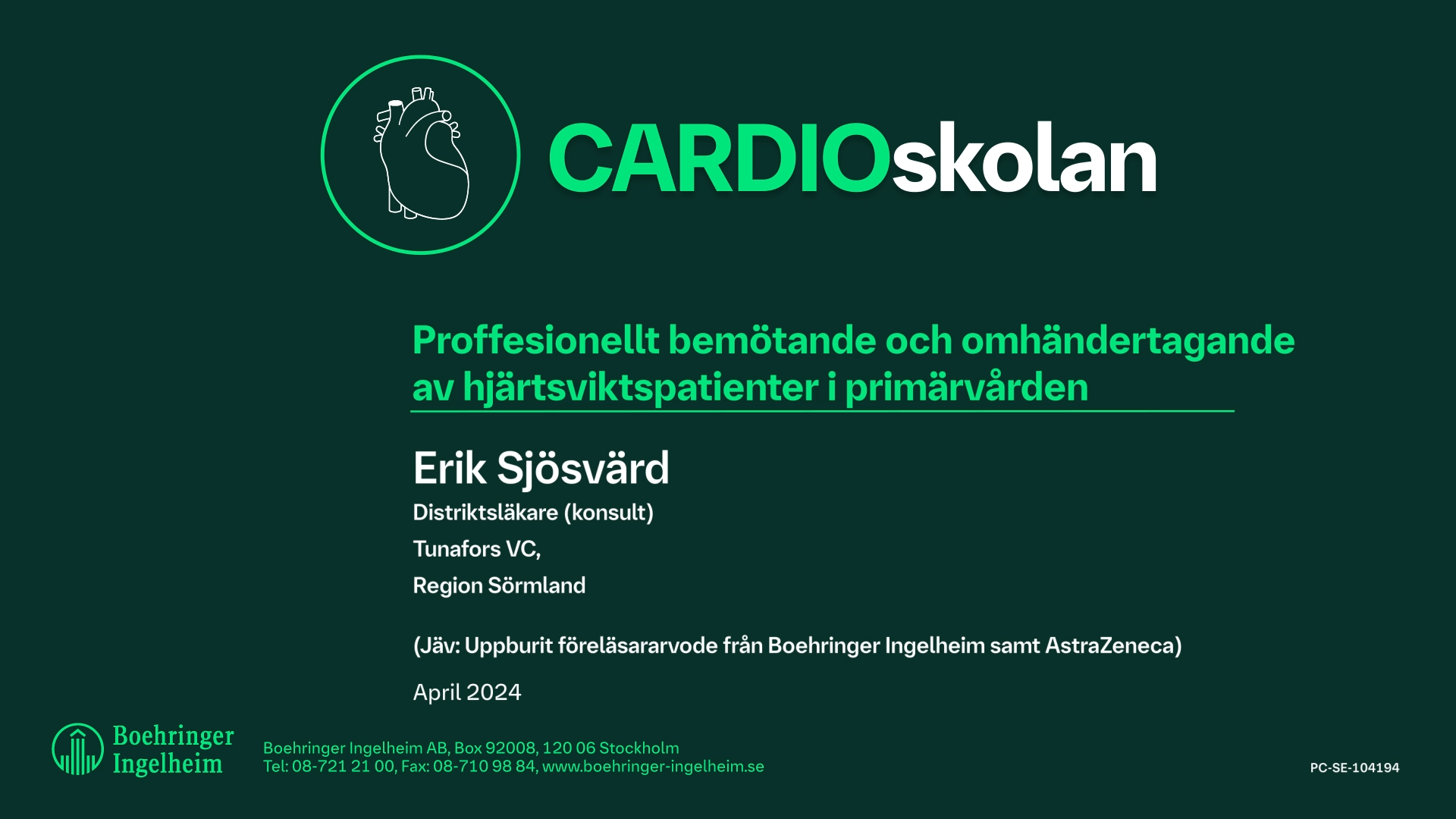 Cardioskolan April 2024