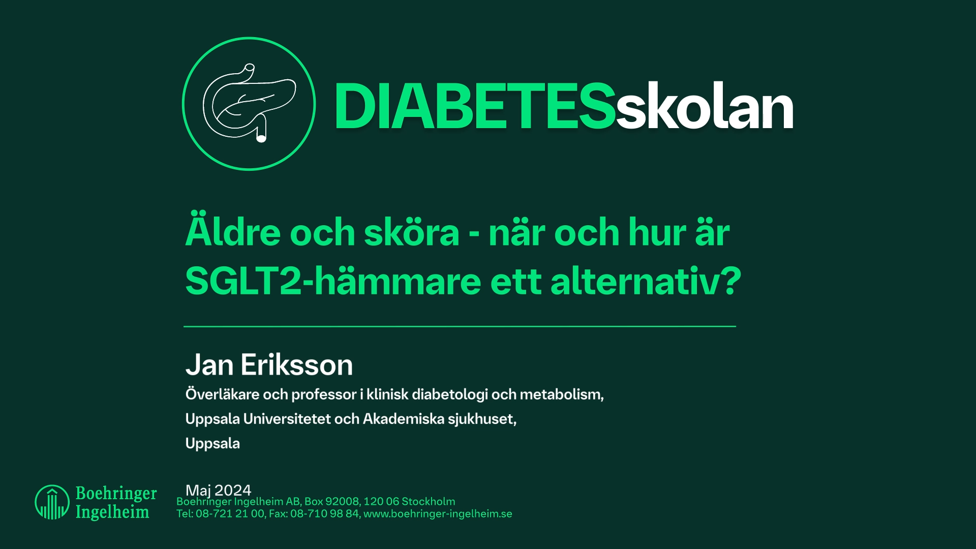 Diabetesskolan maj 2024