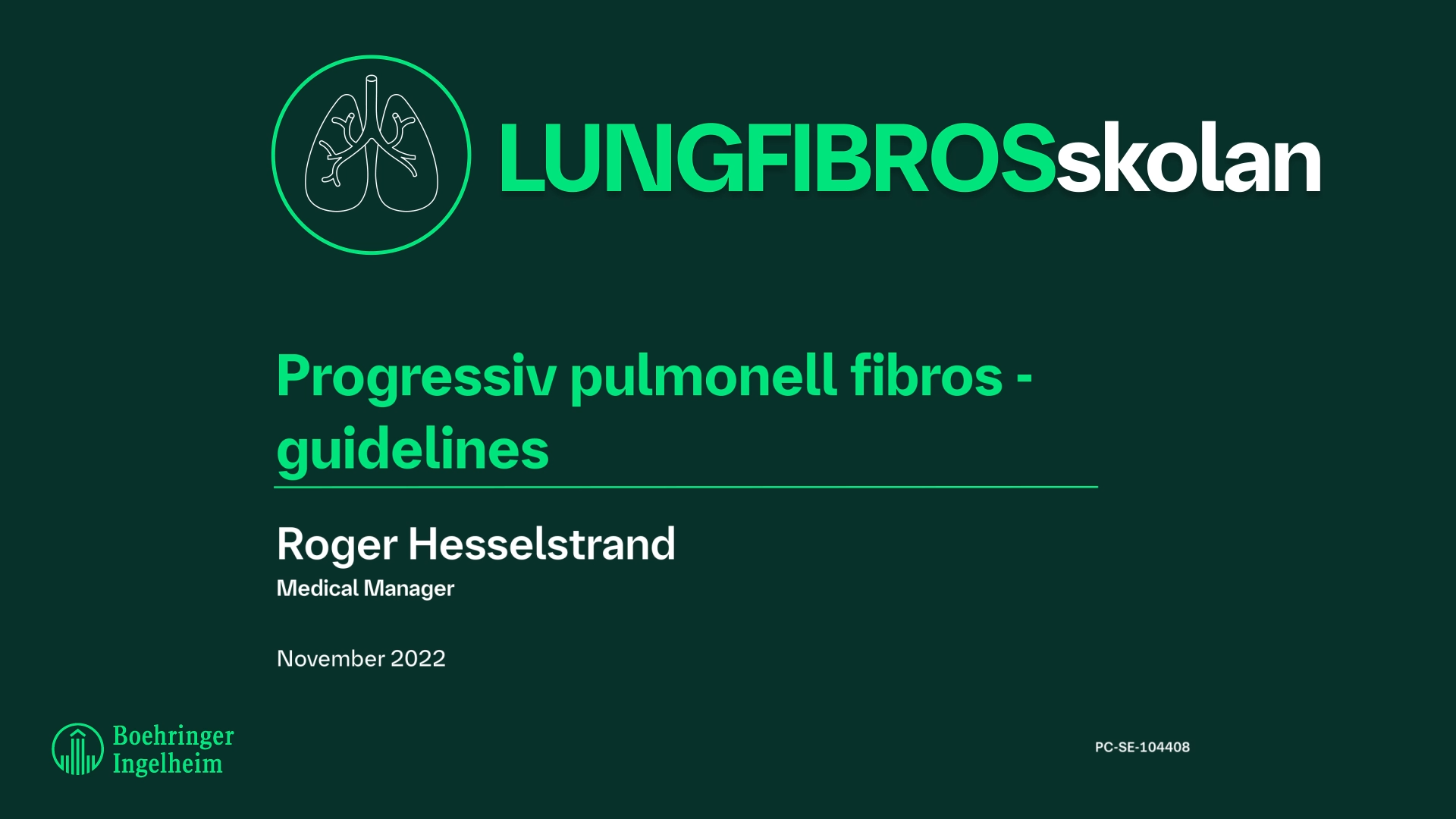 Lungfibrosskolan oktober 2024