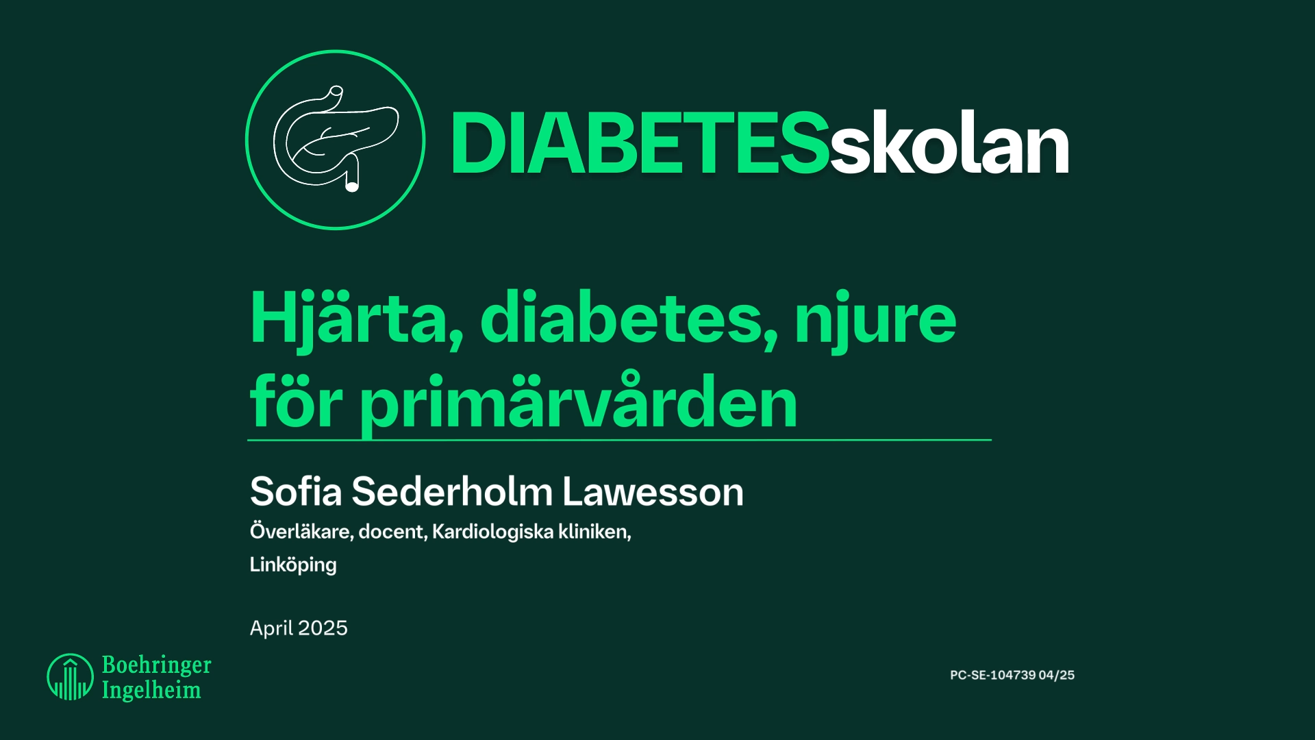 Diabetesskolan April 2025