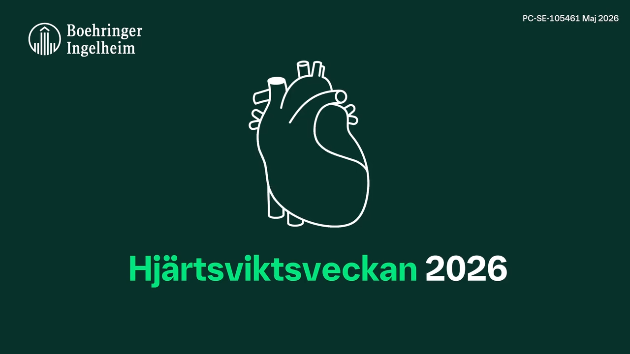 Inspelning av Hjärtsviktsveckan 2026 första dagen